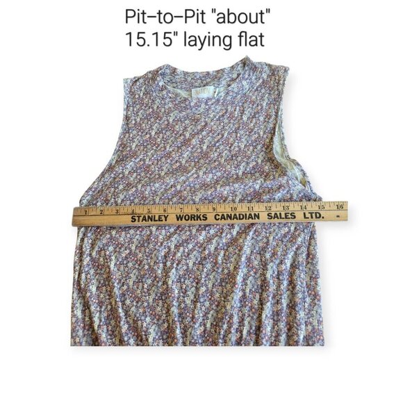 Anthropologie Boho 90s Maxi Dress 100% Pima Cotton Size S - Picture 10 of 15